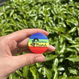 Rainbow Mind Pin Badges